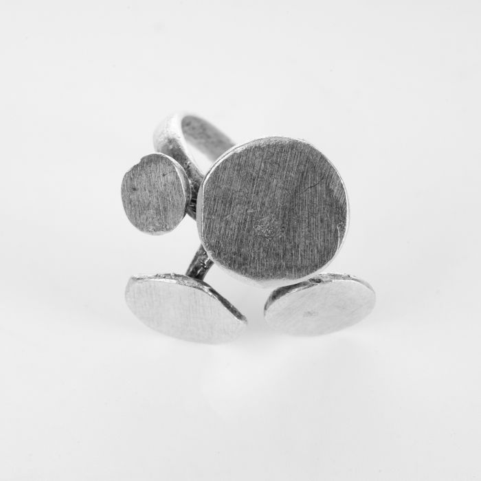 Inel reglabil 4 cercuri Shopika - Design elegant