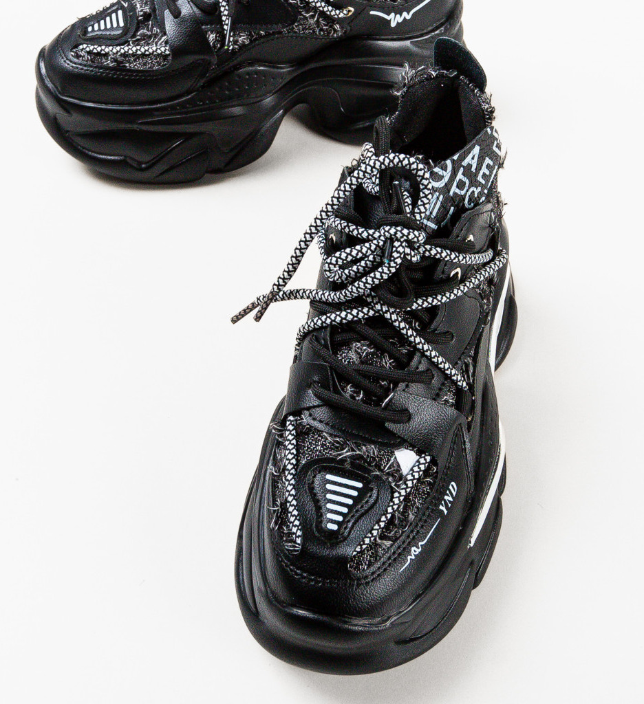 Sneakers Dama Dyn Negri | Stil și Confort - imagine 6