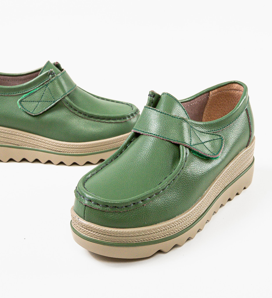 Pantofi Casual Verzi Straif - Confort și Stil - imagine 5