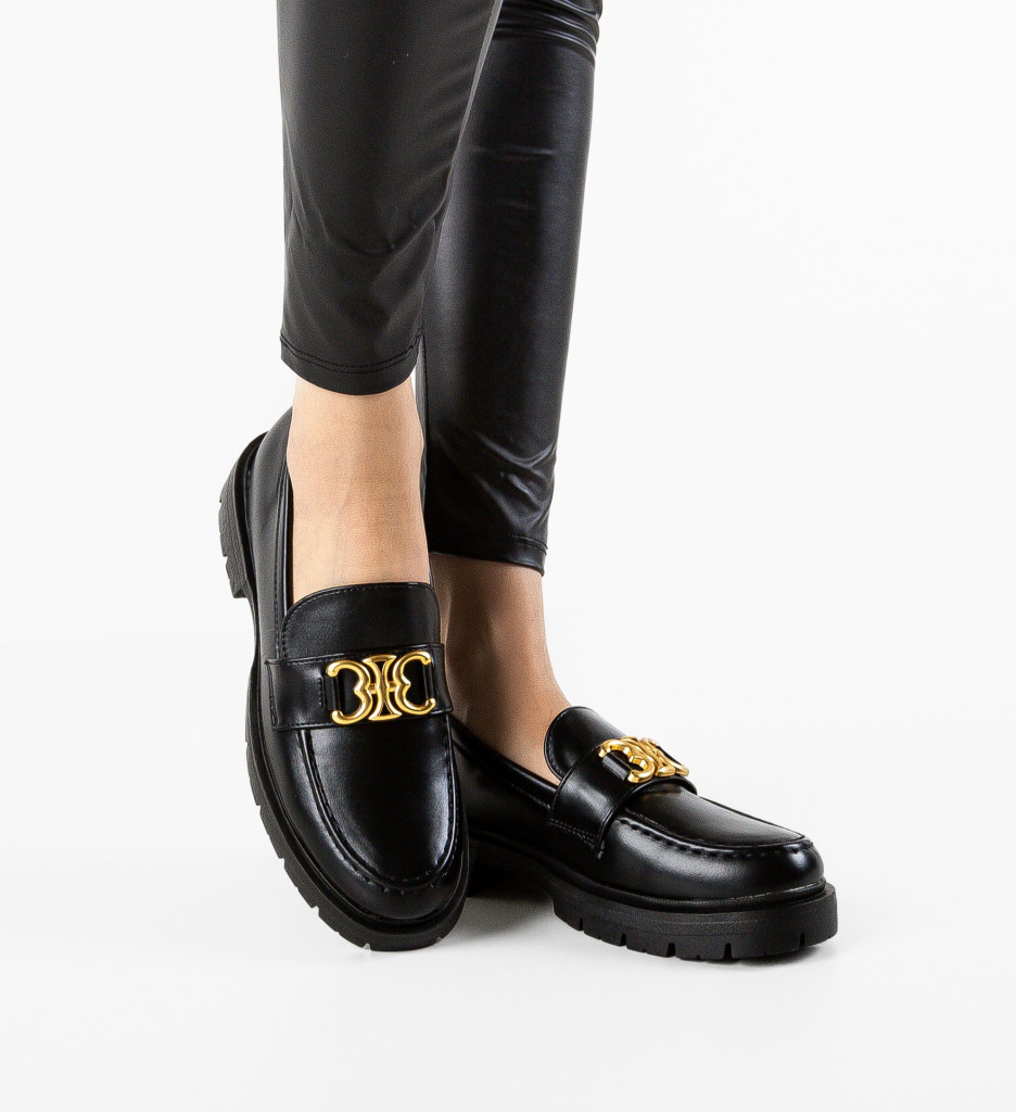 Pantofi Casual Dama Murray Negri | Confort și Stil - imagine 10