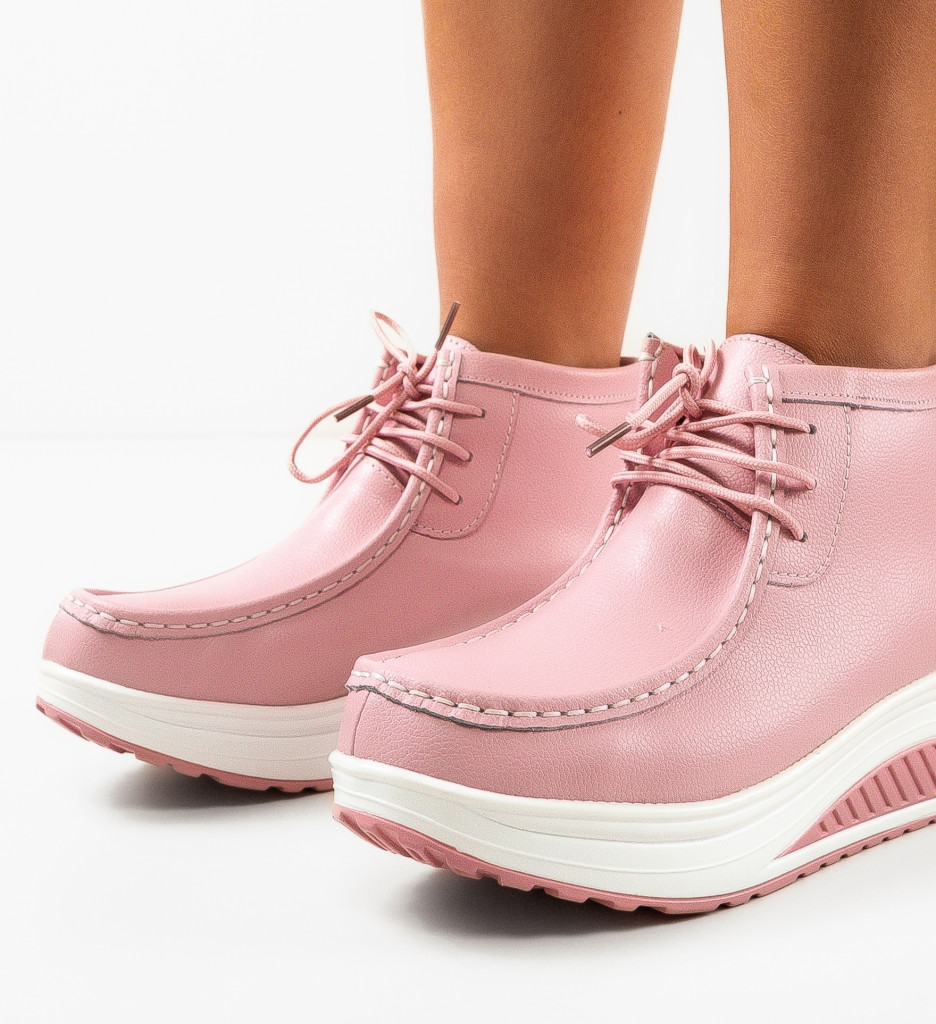 Pantofi Vinto Roz - Casual și Confortabili - imagine 3