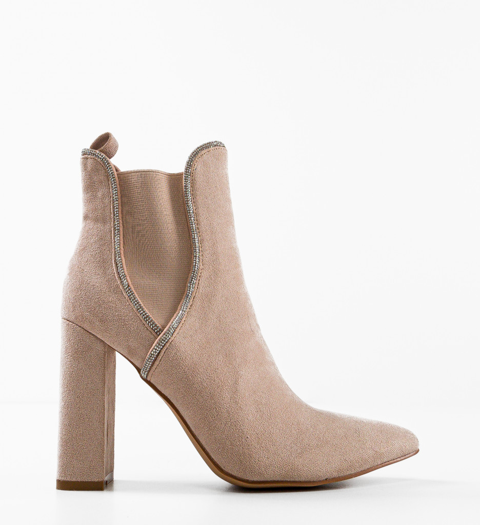 Botine Mckay Nude - Eleganță și Confort - imagine 6