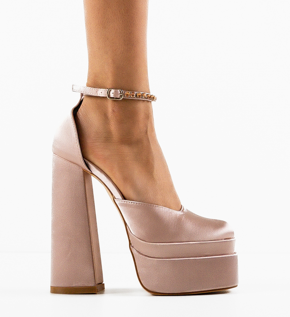 Pantofi Dama Sarah Roz cu Toc Eleganți - imagine 2