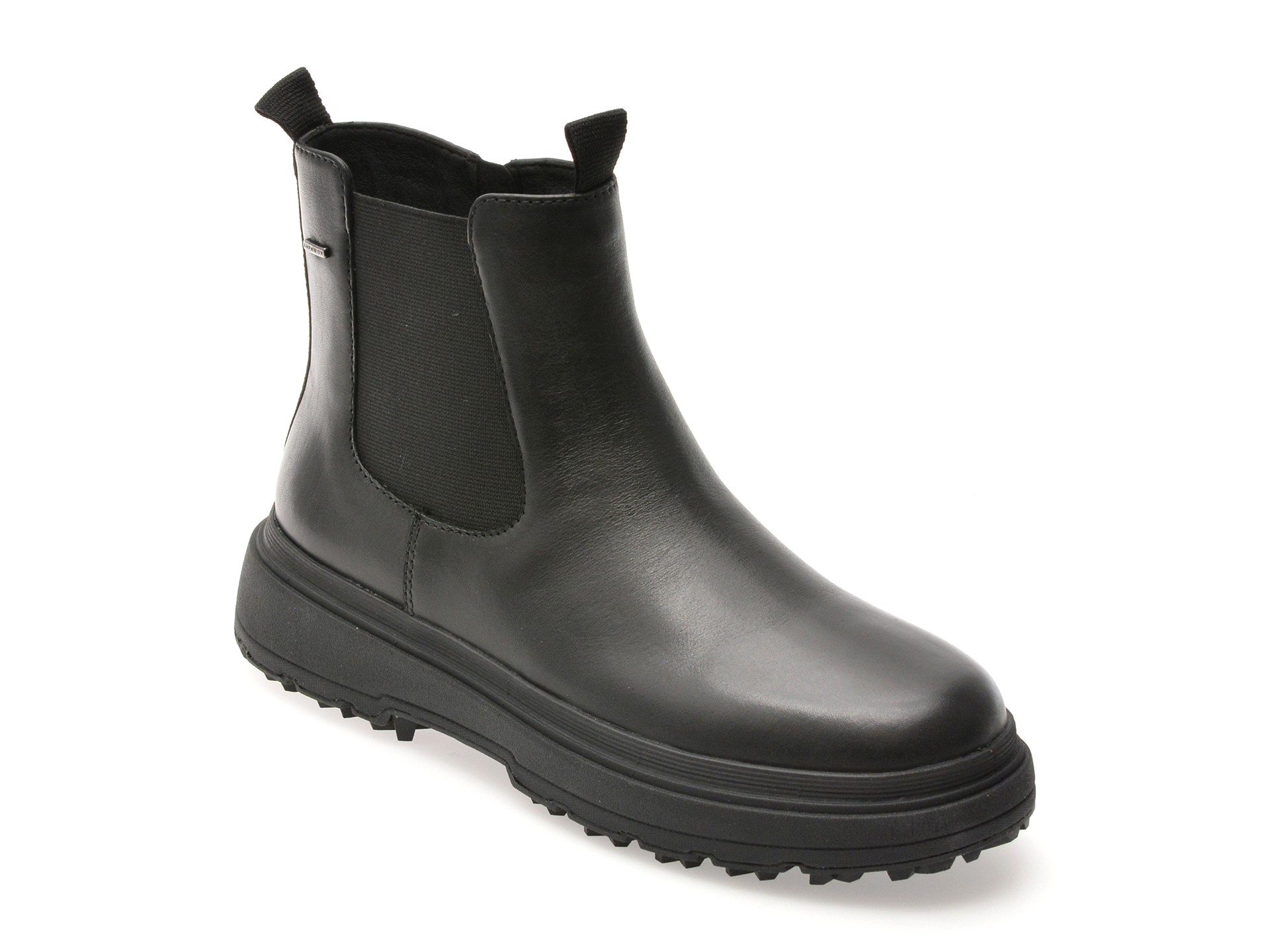Ghete GEOX Negre Piele Naturală | Confort Premium