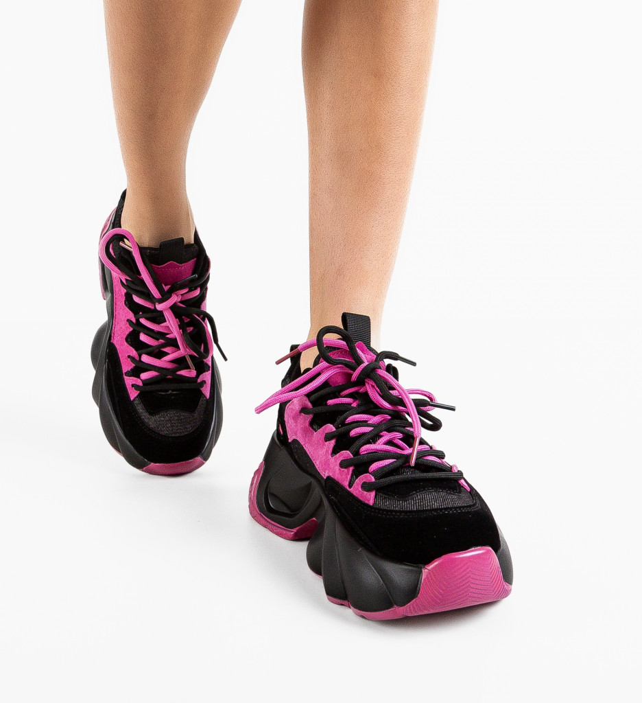 Sneakers Babina Negri | Confort și Stil Urban - imagine 4