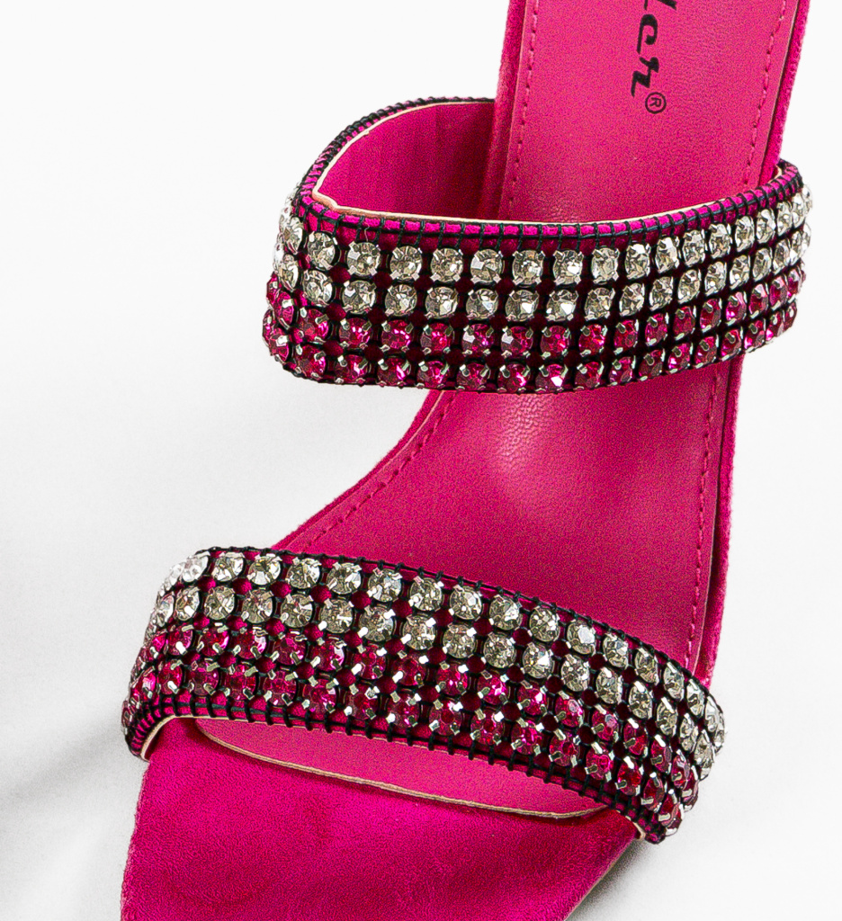 Saboti Dama Chimw Fuchsia - Eleganță Vibrantă - imagine 6