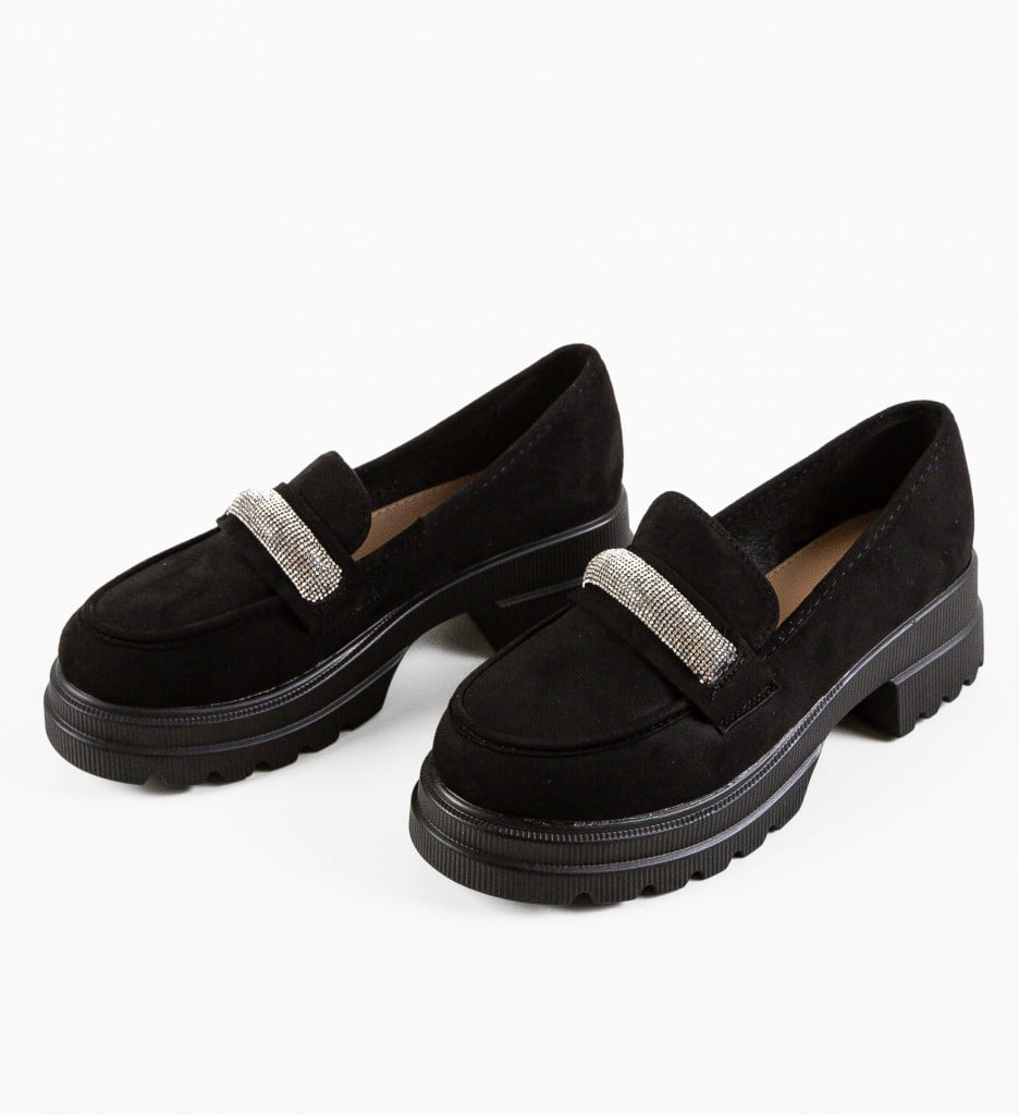 Pantofi Casual Lelan Negri | Confort Zilnic - imagine 12