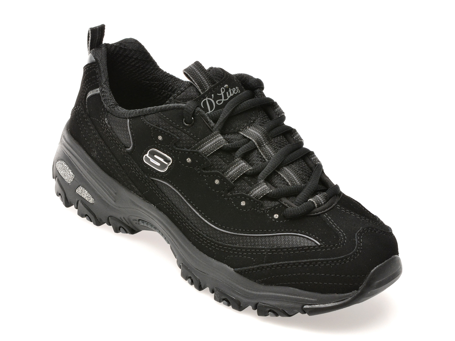 Pantofi Skechers D'LITES negri - Confort maxim - imagine 2