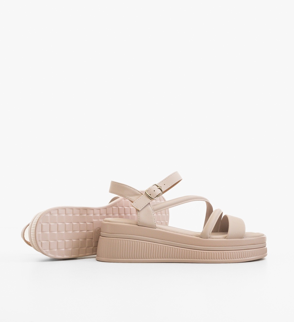 Sandale Dama Jantaro Roz | Eleganță și Confort - imagine 4