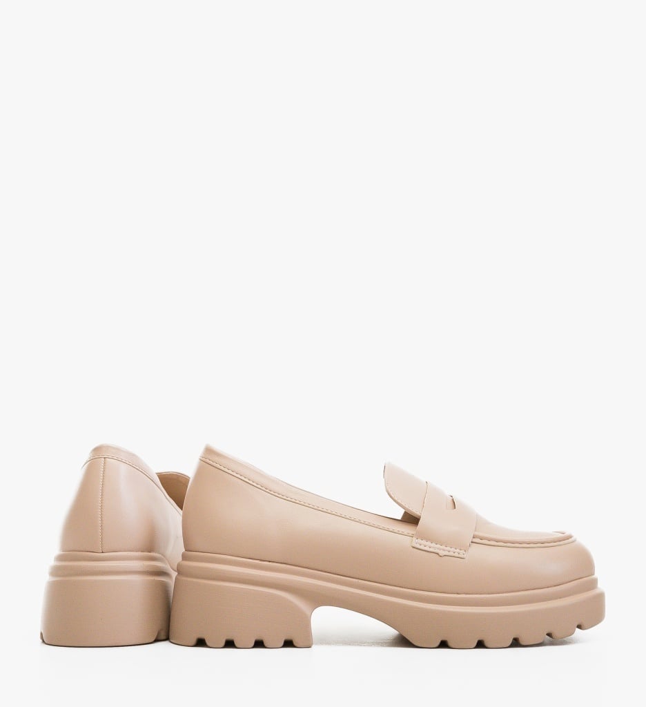 Pantofi Casual Dama Nowe Bej | Confort & Stil - imagine 3