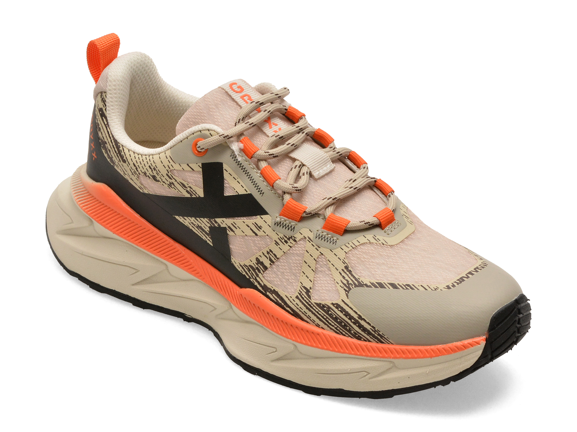 Pantofi Sport Gryxx Bej Textil Comfort