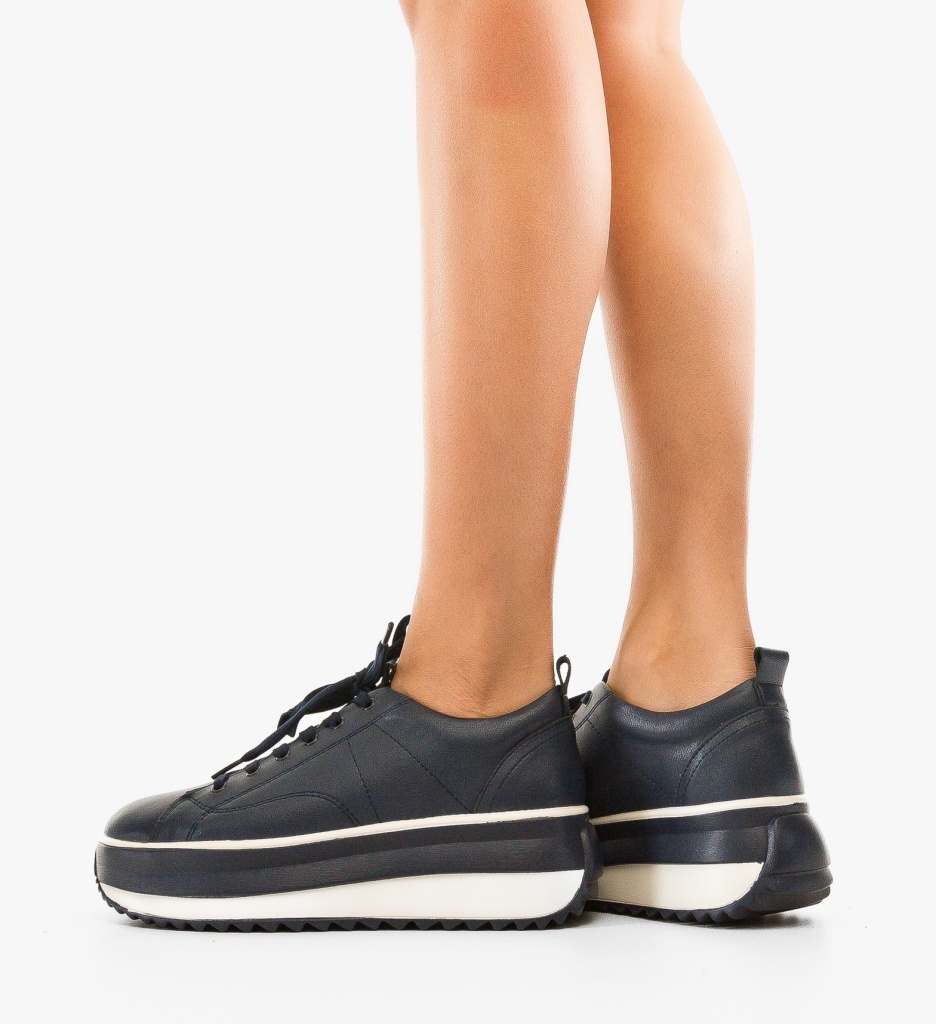 Sneakers Dama Bleumarin - Confort și Stil - imagine 2