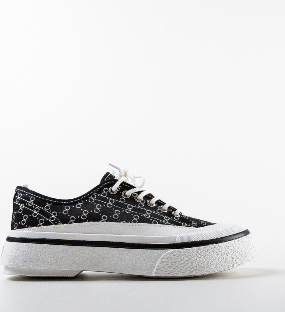 Pantofi Sport Serenity Negri - Confort și Stil - imagine 4