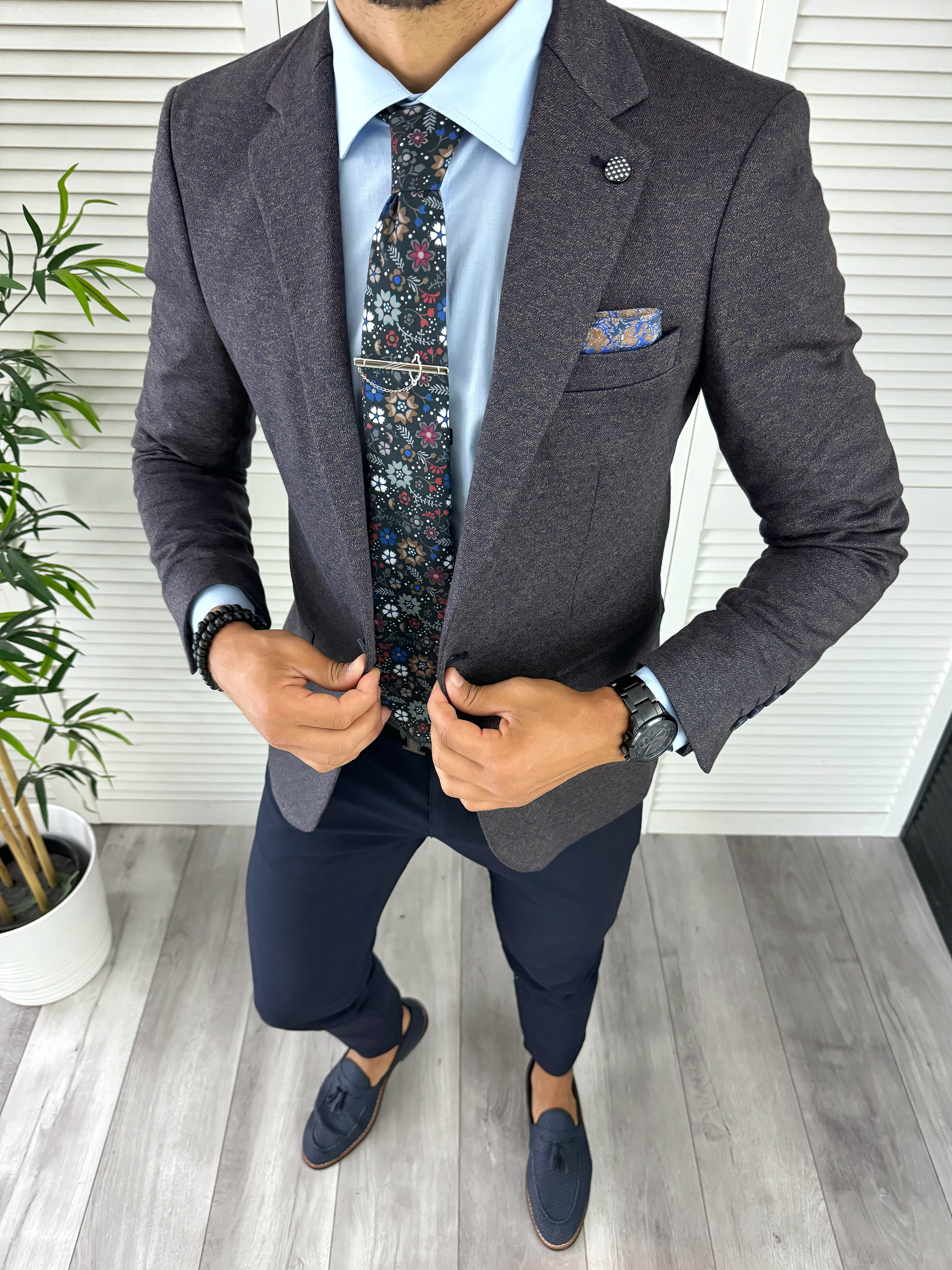 Sacou Barbati Slim Fit - Eleganță Modernă
