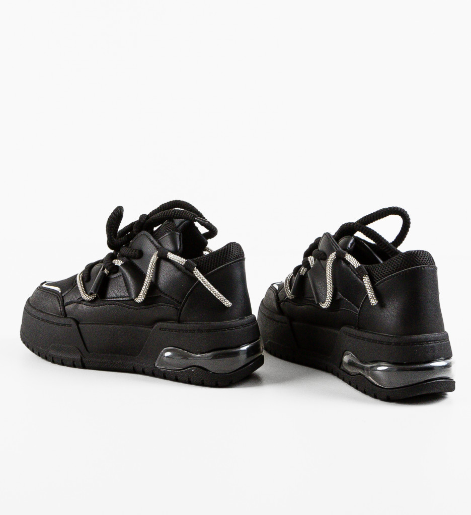 Sneakers Dama Cationi Negri - Confort Sport - imagine 11