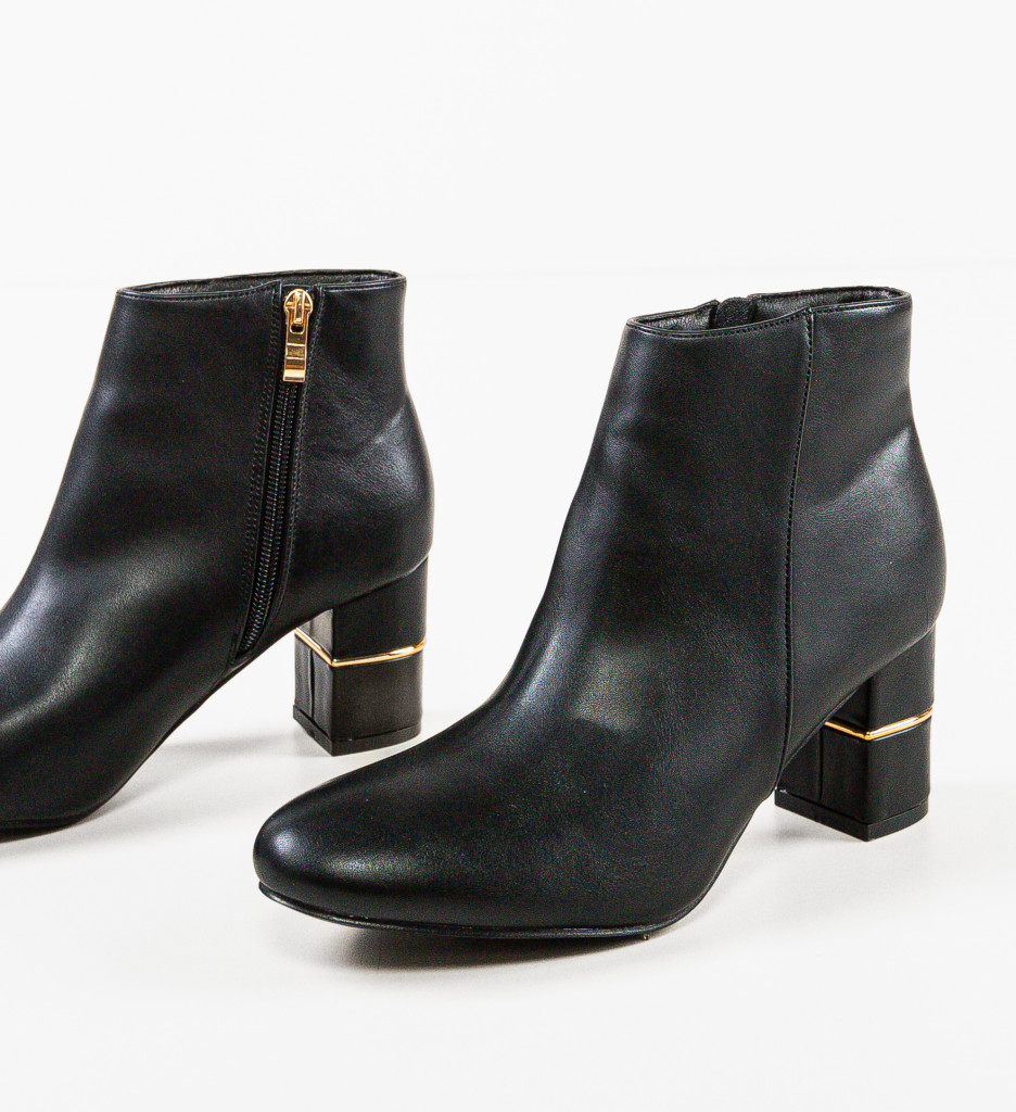 Botine Murray Negre - Eleganță și Confort - imagine 6
