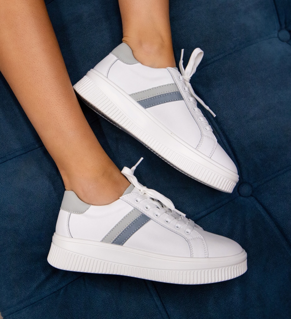 Sneakers Dama Wansa Albi - Confort și Stil - imagine 5
