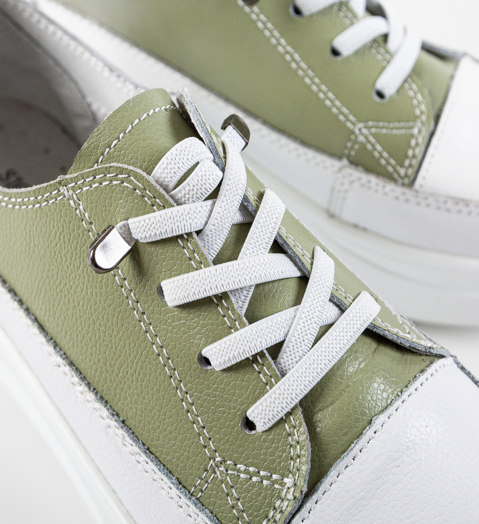 Sneakers Dama Versec Verzi | Confort și Stil - imagine 11