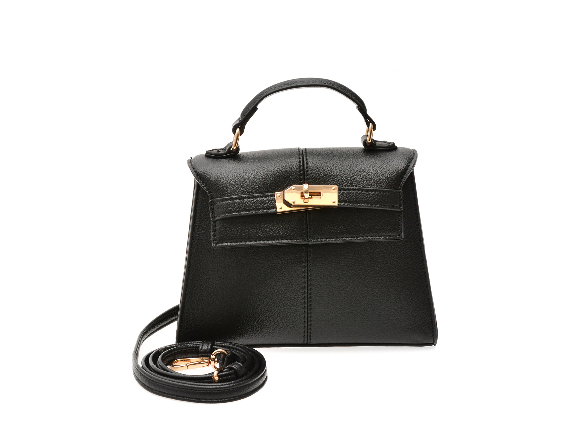 Geanta Call It Spring Neagra RIILEYY din Piele Eco