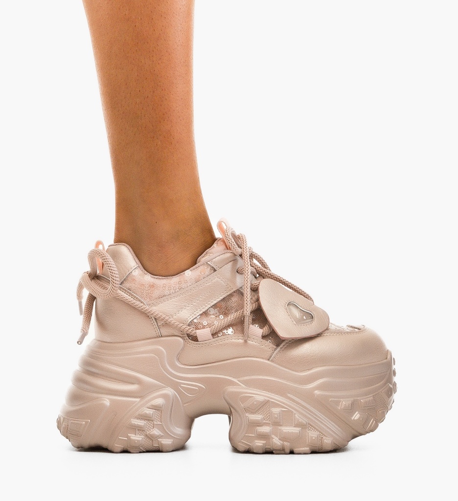 Sneakers Dama Pomora Roz - Confort si Stil - imagine 3