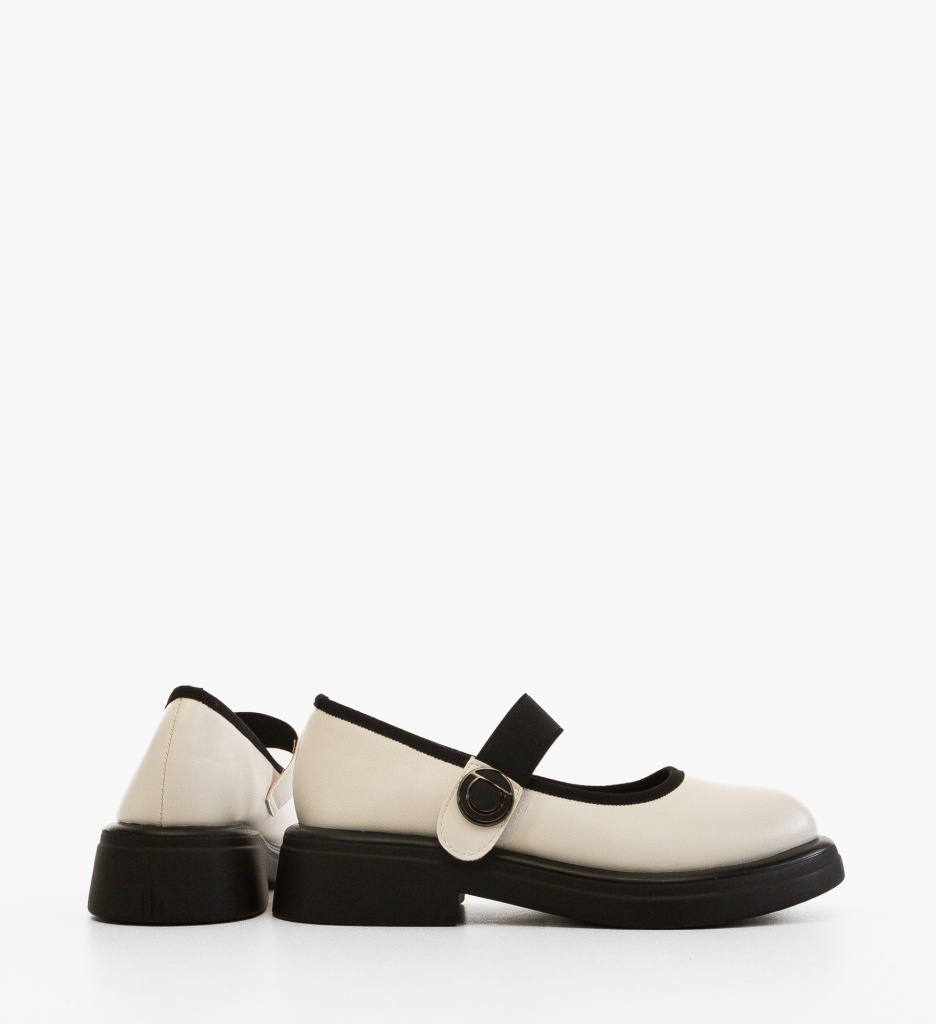 Pantofi Casual Adem Albi - Confort și Stil - imagine 2