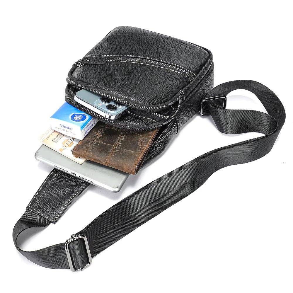 Geantă Piele Delis pentru Bărbați | Eleganță Practică - imagine 6