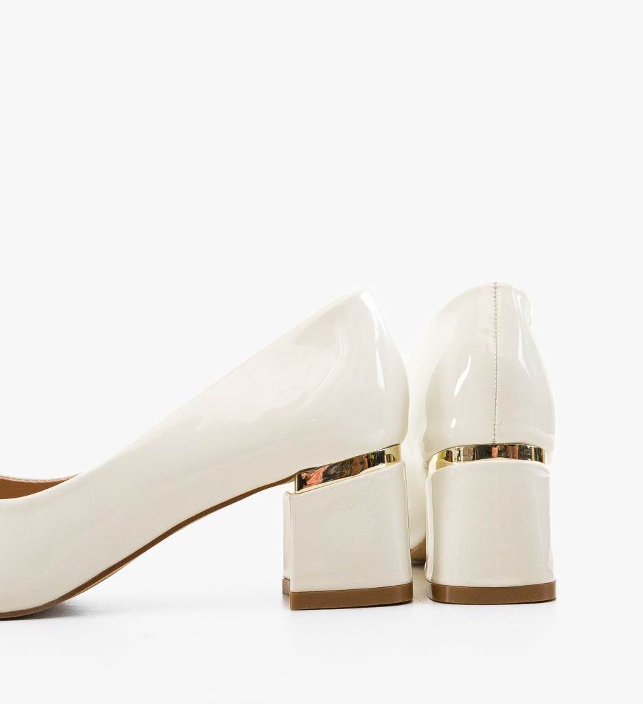 Pantofi Tyrkas Albi cu Toc - Eleganță și Stil - imagine 7