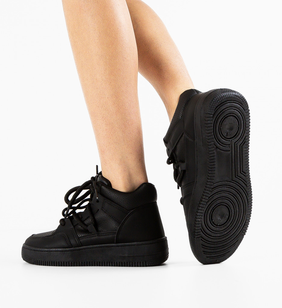 Sneakers Kozel Negri - Confort și Stil Sport - imagine 4