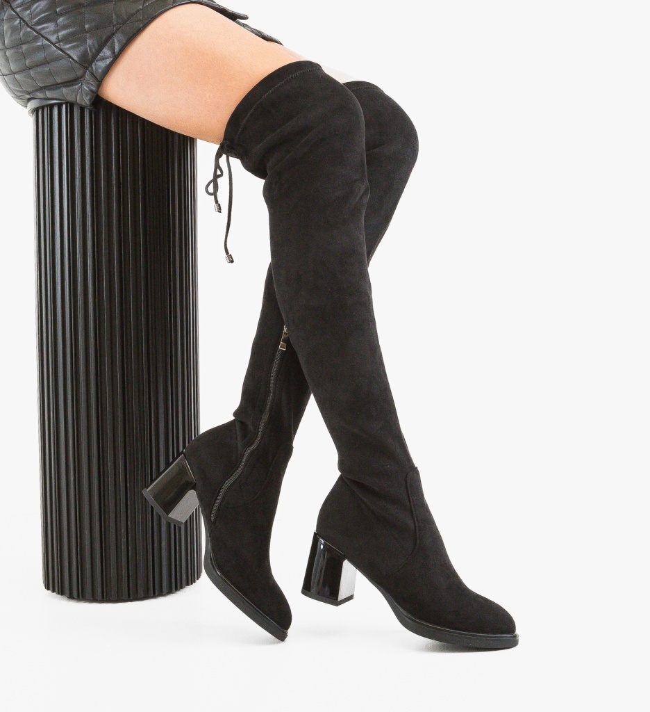 Cizme Dama Jbre Negre - Eleganță și Stil - imagine 5