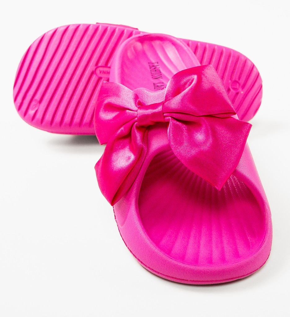 Papuci Dama Fashlady Fuchsia - Confort si Stil - imagine 7