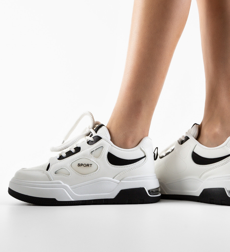 Sneakers Dama Negri - Confort si Stil Zilnic - imagine 2