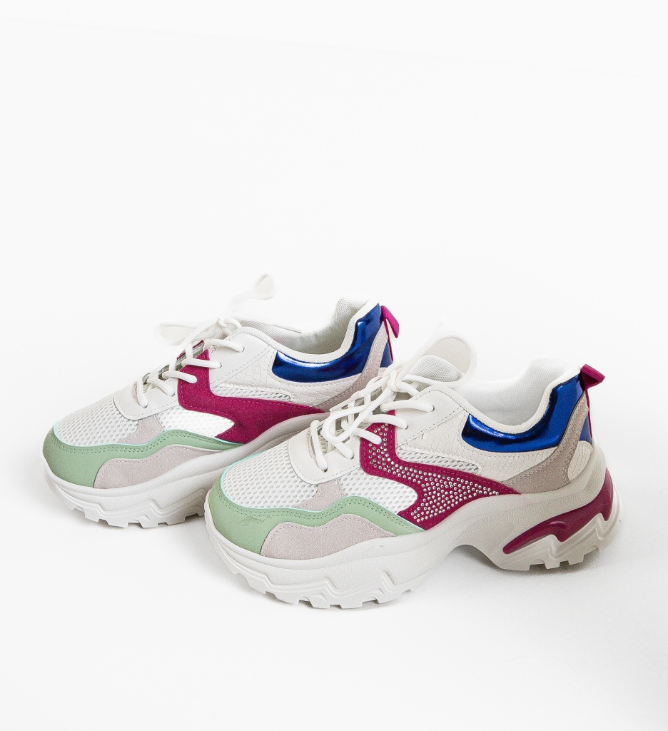 Sneakers Dama Leonarda Fuchsia | Stil și Confort - imagine 6
