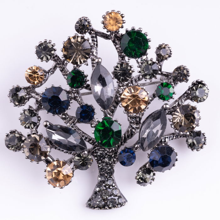 Brosa Pomul Vietii Argintiu | Shopika