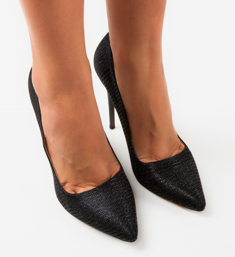 Pantofi Dama Rytorya Negri Eleganți - imagine 3