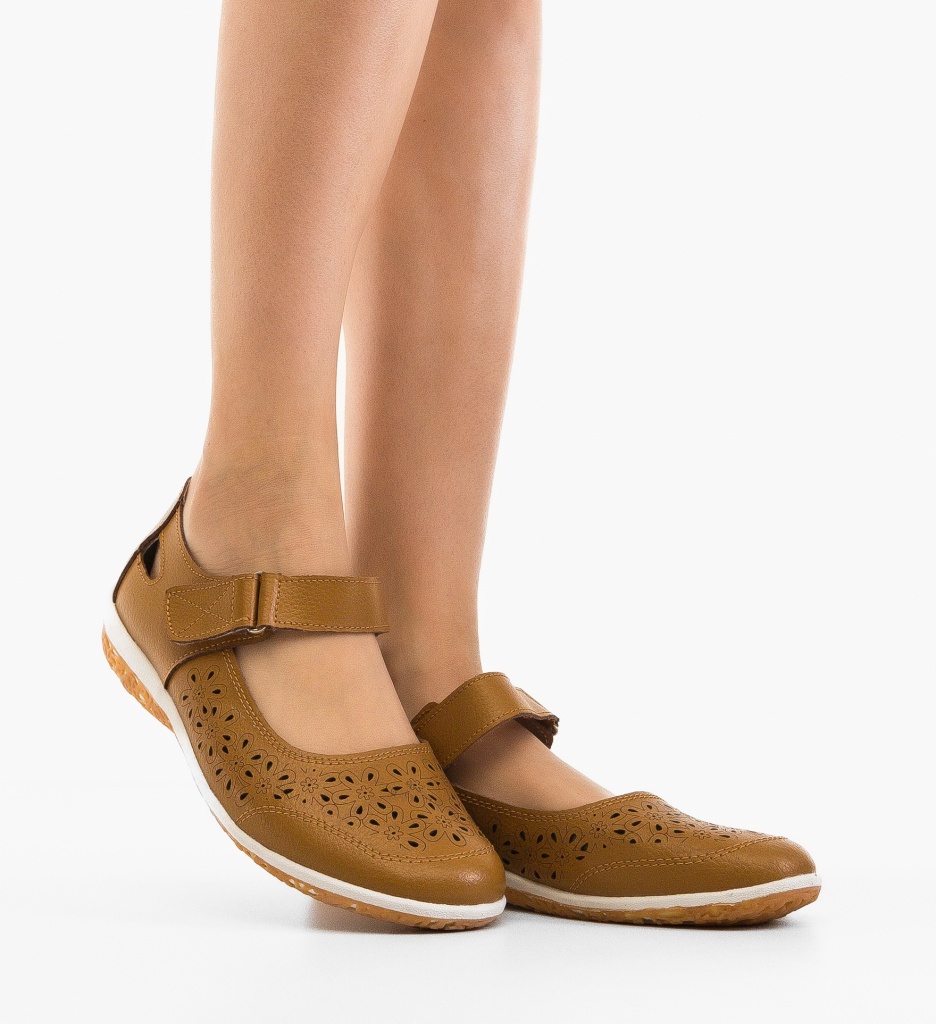 Pantofi Casual Fayvel Camel | Confort & Stil