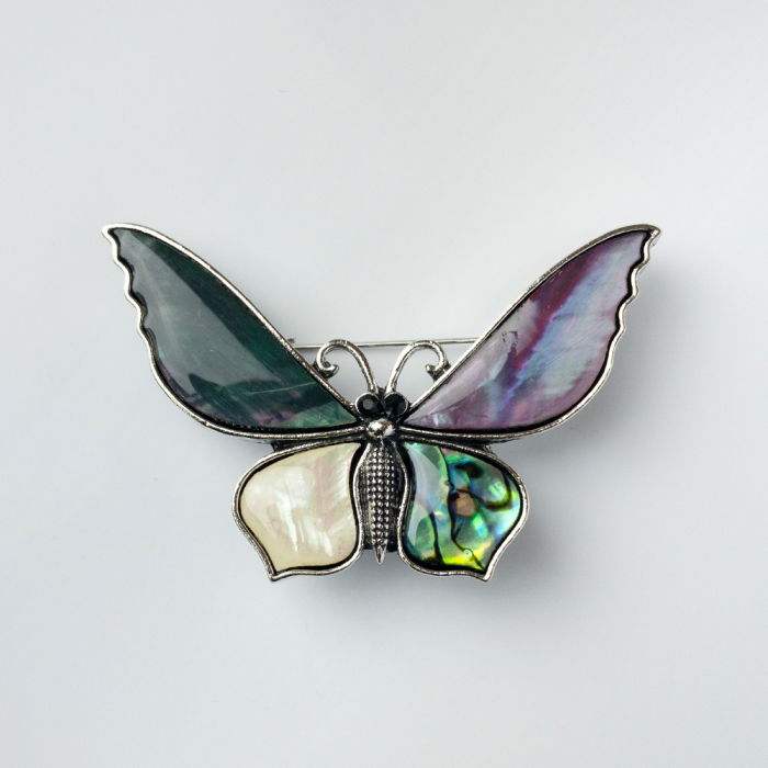 Brosa Pandant Fluture Paua Shell | Shopika