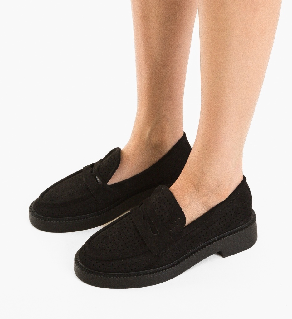 Pantofi Casual Rehid Negri - Confort și Stil - imagine 3