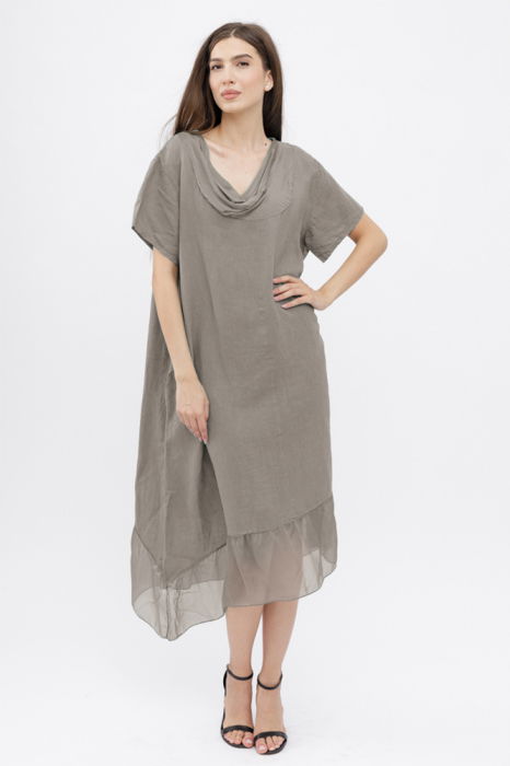 Rochie In-Matăse Oversize Shopika | Asimetrică A-Line