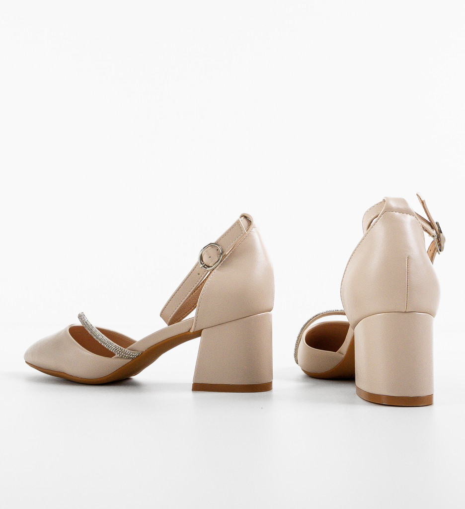 Pantofi Pamela Bej - Eleganță și Stil - imagine 5