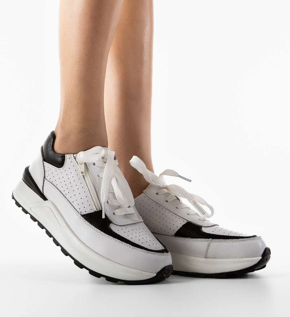 Sneakers Dama Muskk Negri - Confort și Stil - imagine 2