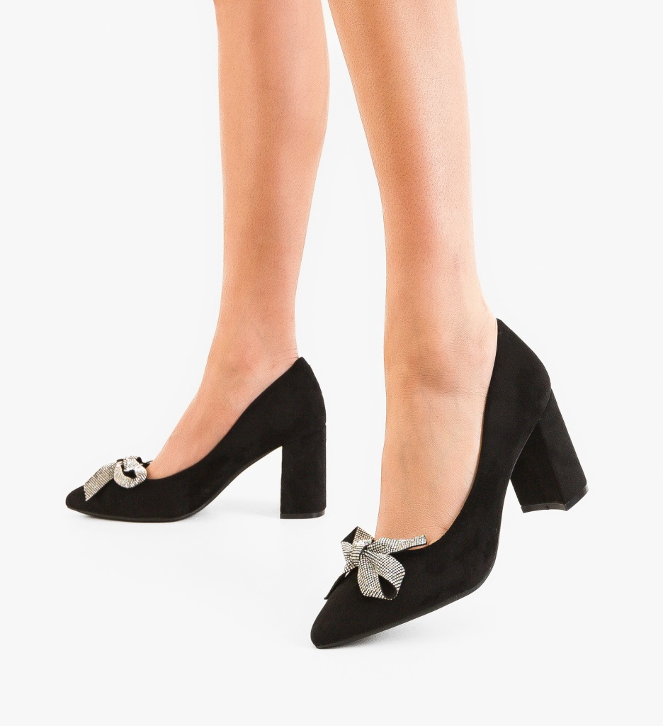 Pantofi Yesee Negri 2 - Eleganță și Stil - imagine 3