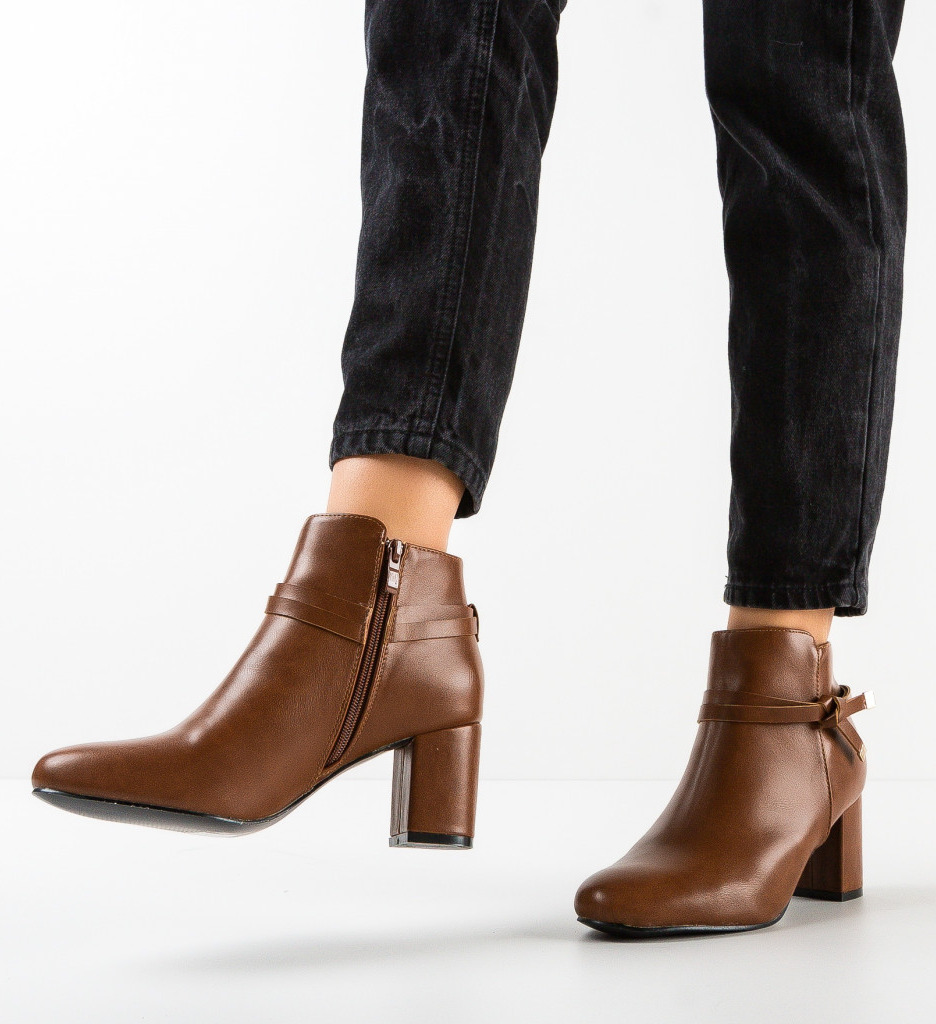 Botine Walton Camel | Eleganță și Confort - imagine 2