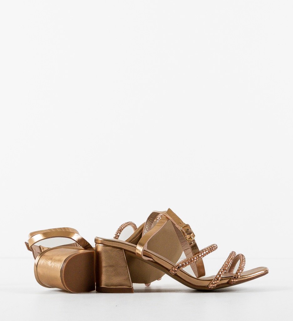 Sandale Toc Desmie Roze | Look Elegant - imagine 7