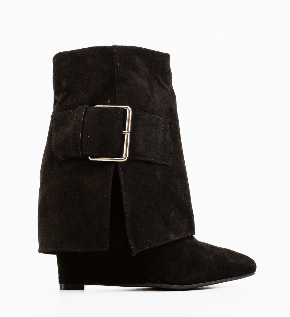Botine Dama Cormac Negre - Eleganță și Stil - imagine 3