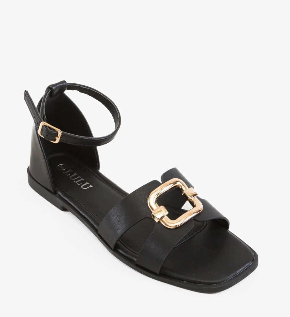 Sandale Dama Kornela Negre Elegante - imagine 6