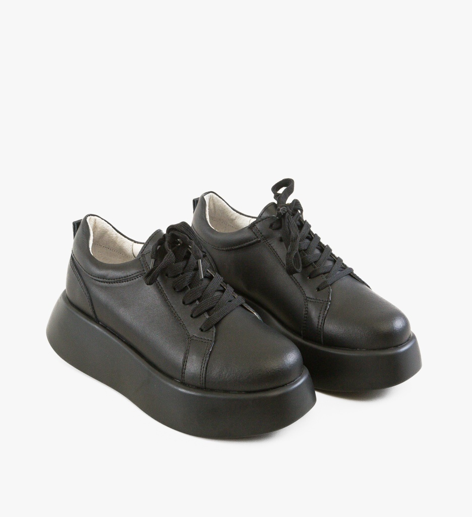 Sneakers Dama Silona Negri | Stil și Confort - imagine 5