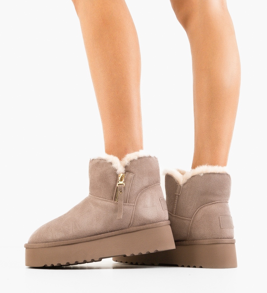 Cizme Krovos Ug Khaki - Confort & Stil - imagine 2