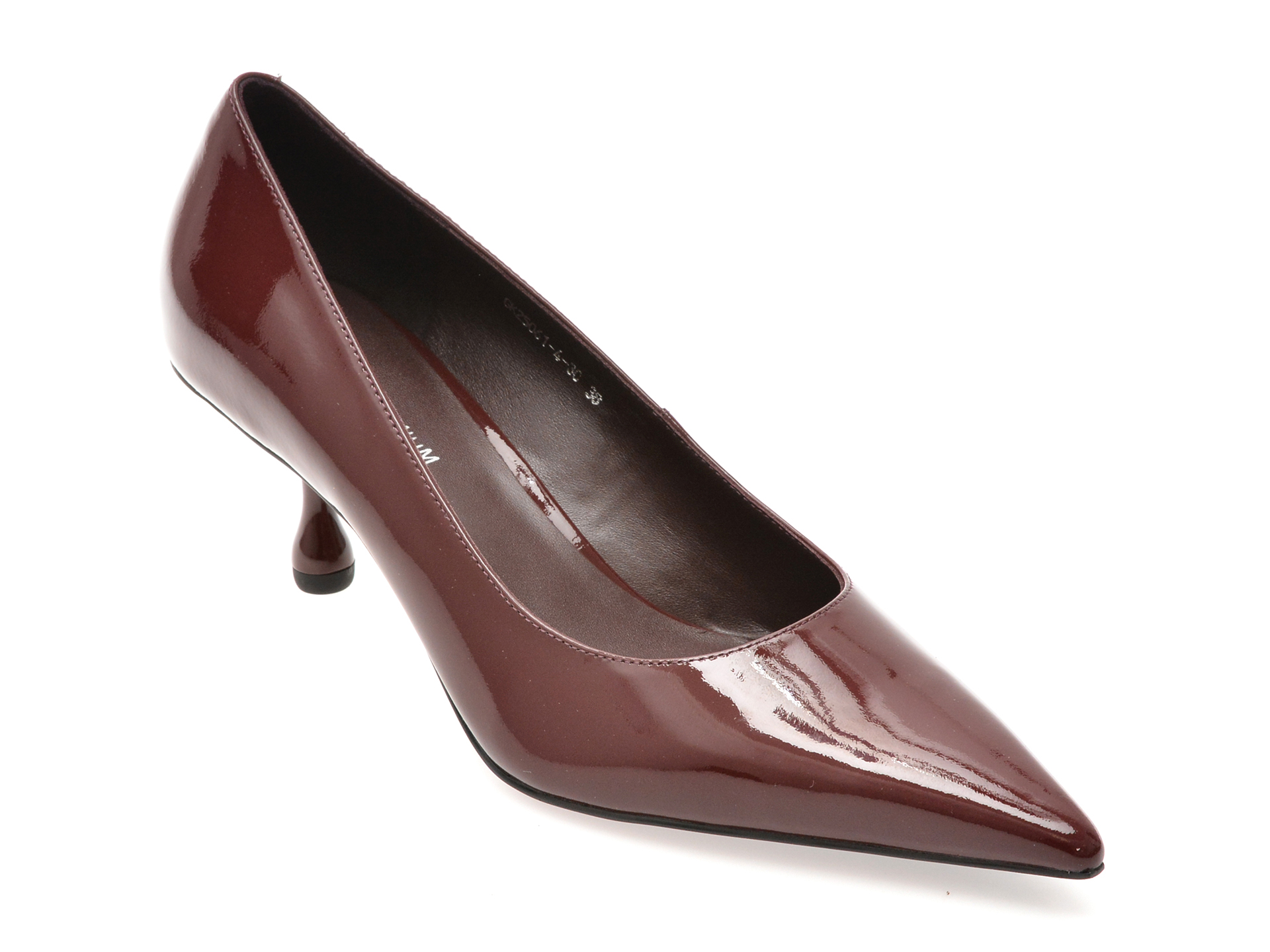 Pantofi Epica Premium - Eleganță Visinie Remarcabilă