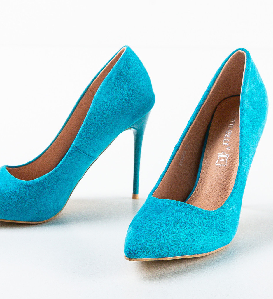 Pantofi cu Toc Spiro Albastru - Stil și Eleganță - imagine 5