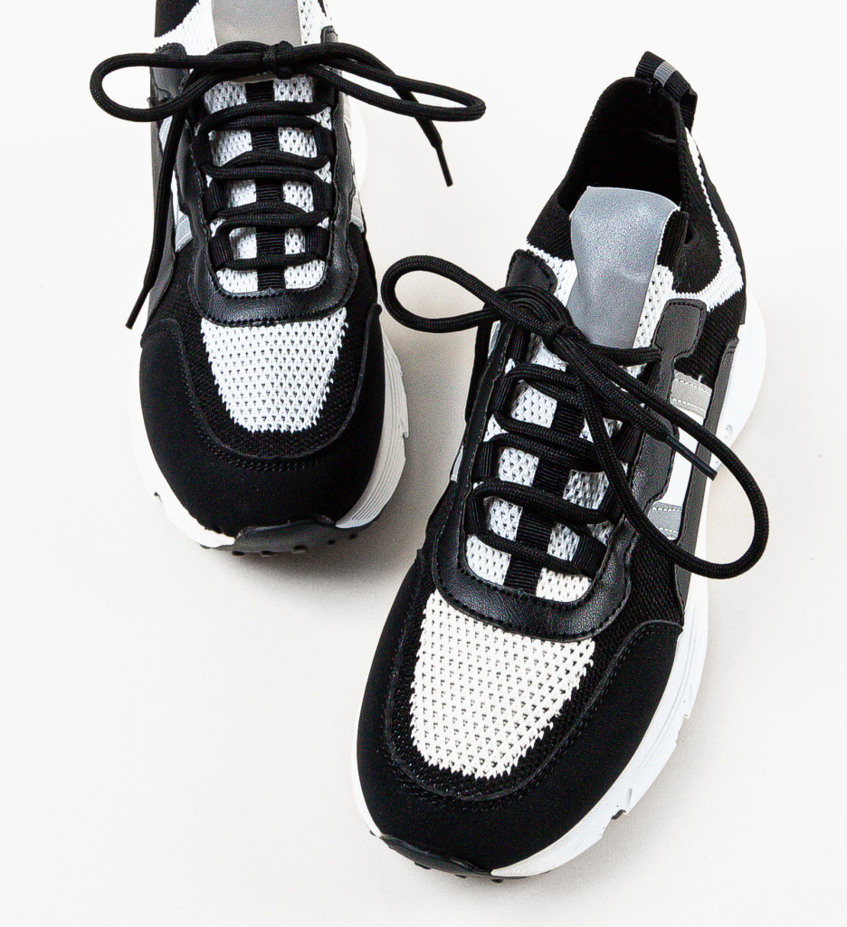 Sneakers Dama Gajan Negri | Confort și Stil - imagine 3